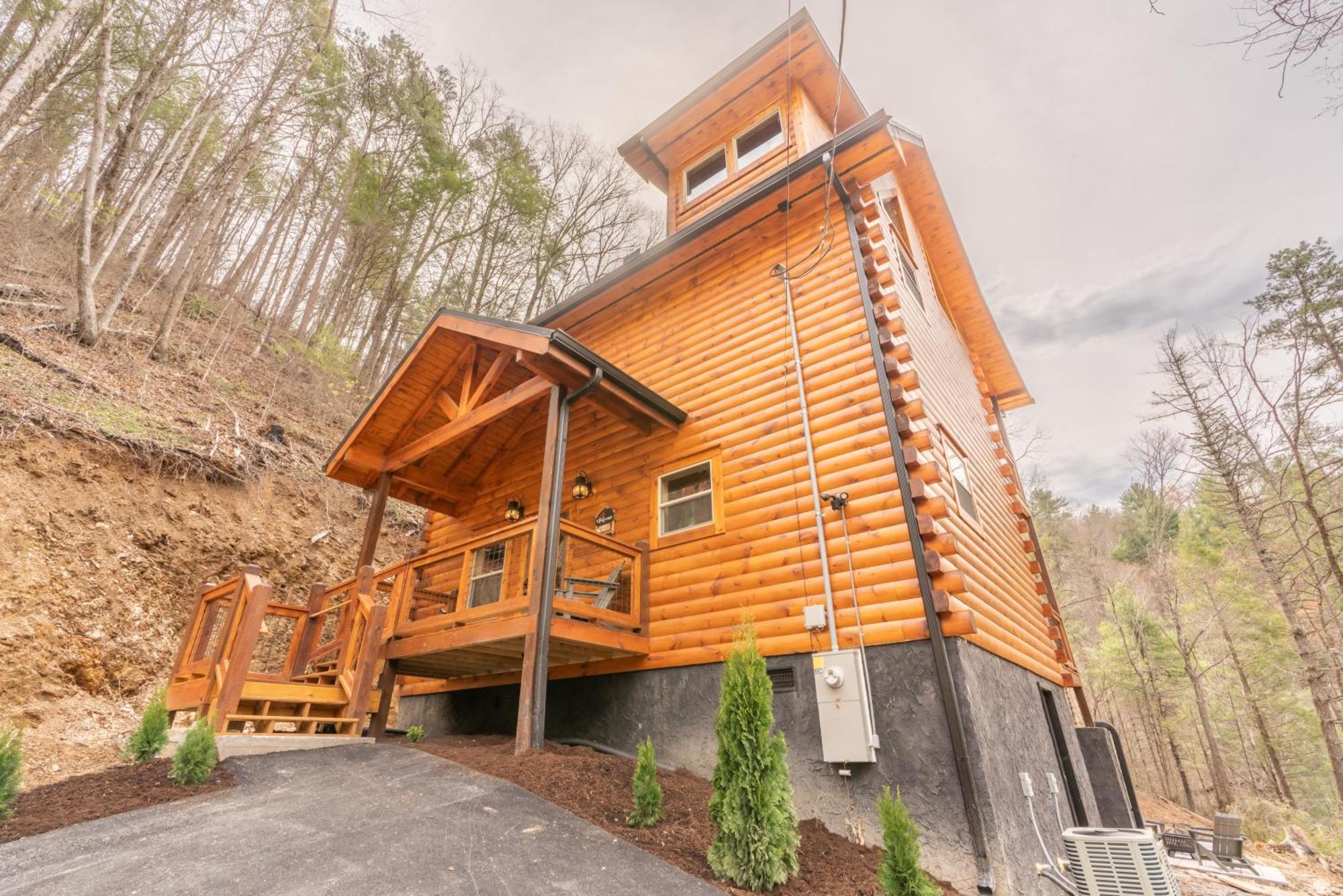 فيلا Hawks Nest Mountain Cabin سيفيرفيل المظهر الخارجي الصورة