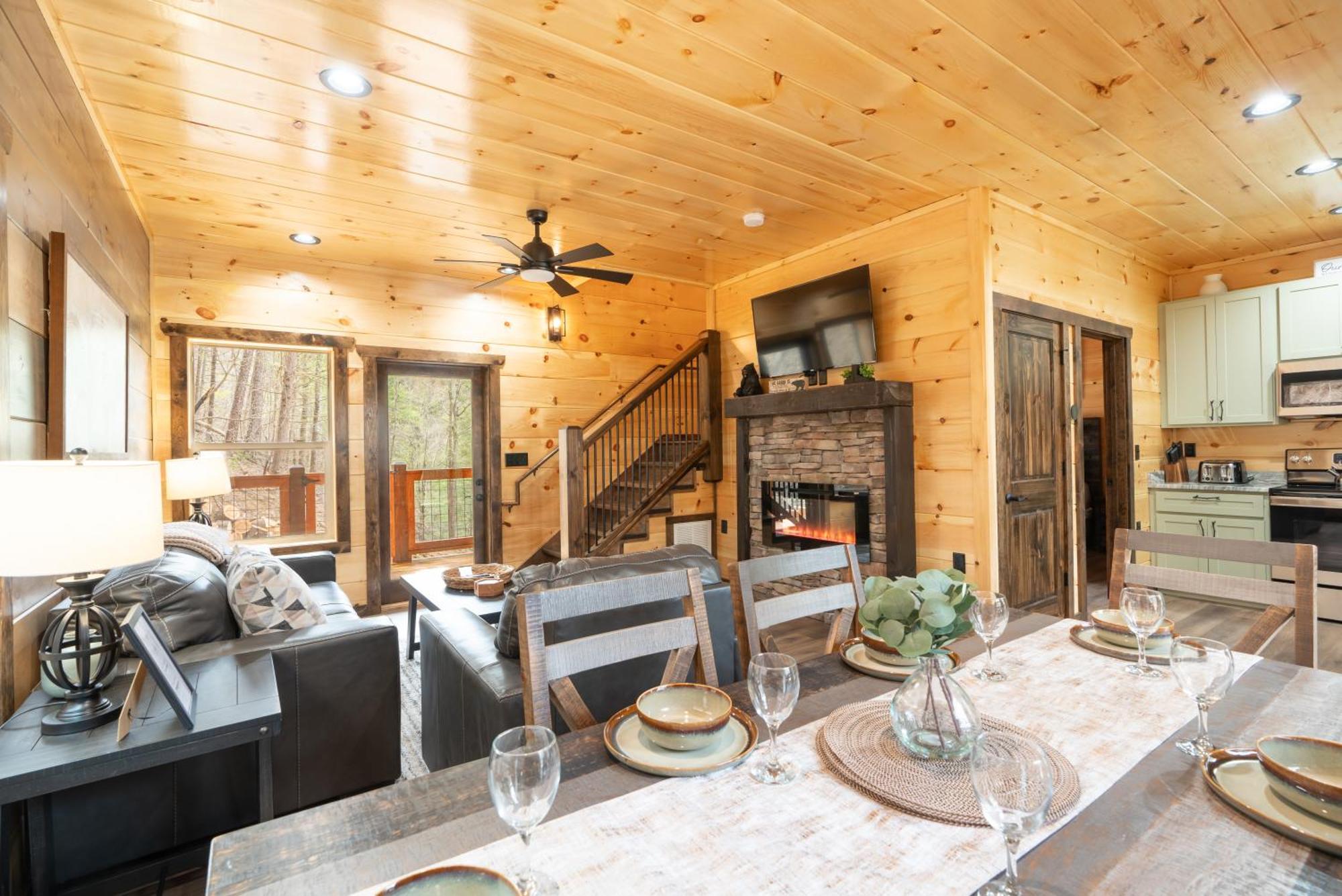 Hawks Nest Mountain Cabin سيفيرفيل المظهر الخارجي الصورة